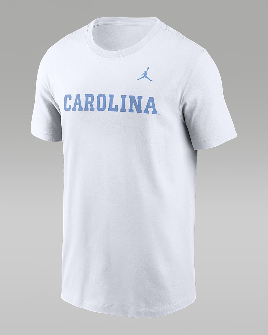 North Carolina Tar Heels Primetime Wordmark Men s Jordan College T Shirt